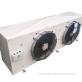 Cold room cooling unit evaporator